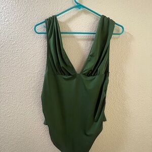 Emerald Green body suit